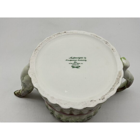 Ceramic Asparagus Vintage Teapot w/ Lid by Seymour Mann Hand Painted Collectible - Picture 13 of 16